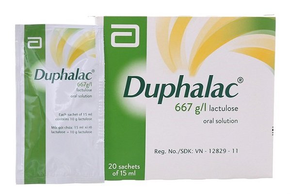 Các loại thuốc nhuận tràng phổ biến như Duphalac